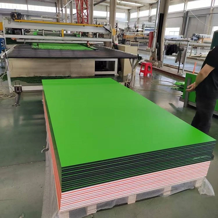 Tricolor Sheet Sandwich 3 Layer HDPE Double Color Plastic Sheet suppliers